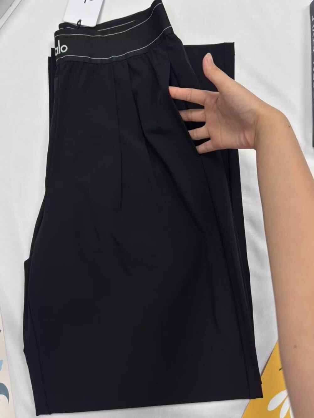 Alo Yoga Suit Up Trouser Size M，Womens Black Pants Alo Pants Brand New - Picture 4 of 7